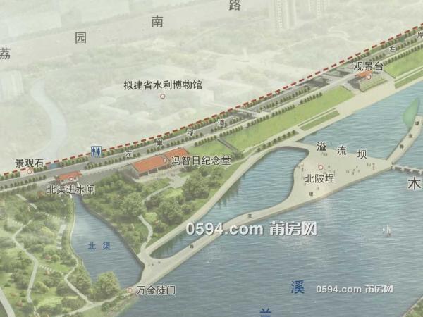 祥和木兰外滩:木兰陂水利风景区拟建省水利博物馆