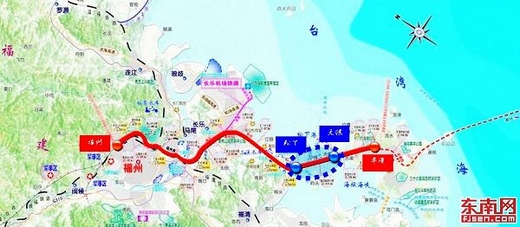 福建:闽"十一五"开工21条铁路 榕至平潭,长乐线今开建