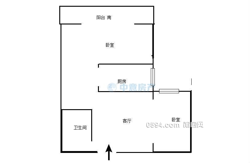 萬達(dá)商圈 僅此一套駿隆水木春華 中高層精裝2居室  聯(lián)創(chuàng)肖厝