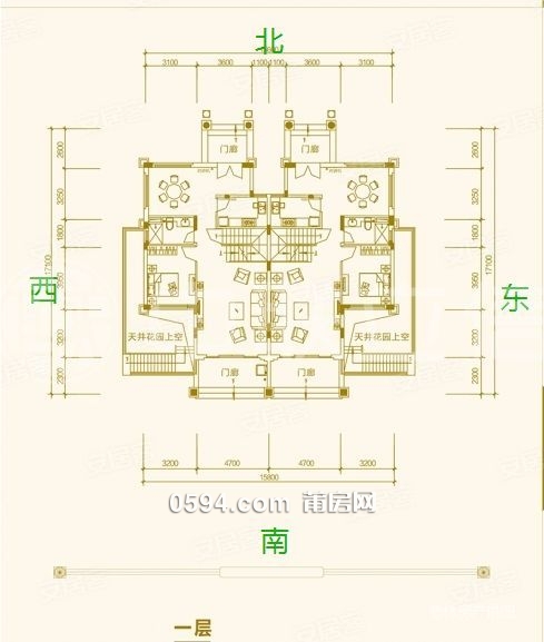 恒大天峰獨棟別墅 前后大花園 改造空間大 報價1680萬