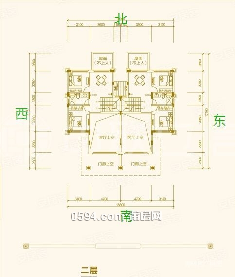 恒大天峰獨棟別墅 前后大花園 改造空間大 報價1680萬