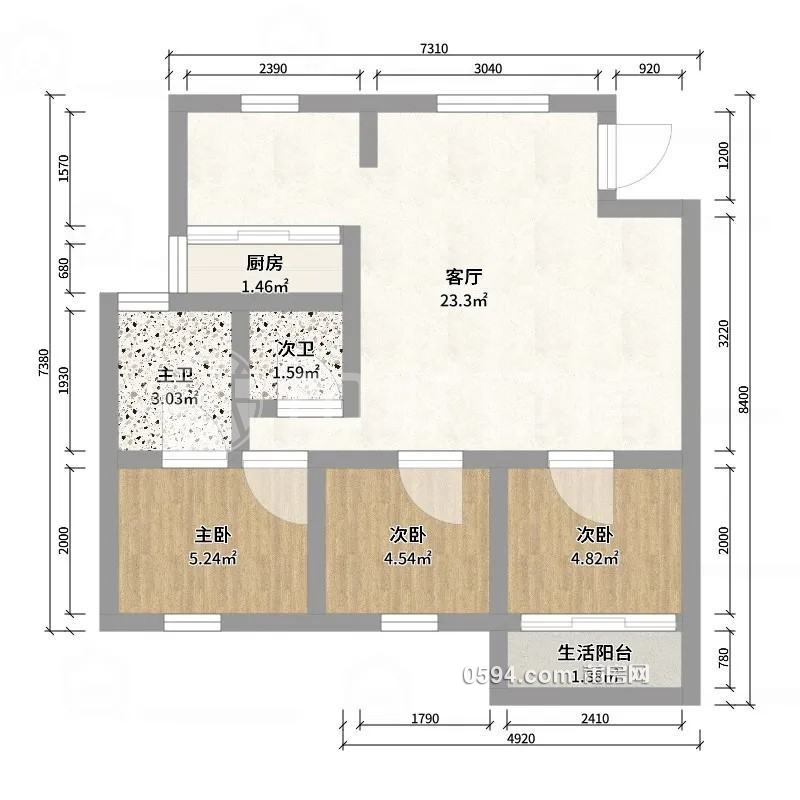 濱河豪園 御品蘭灣 木蘭紫闕 精裝三房中層 單價14500