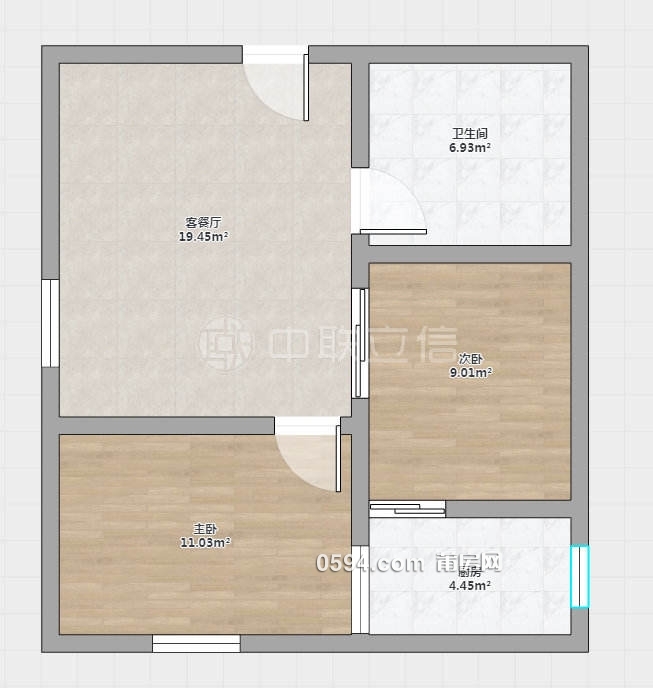 市政府市二小！和成天下社區(qū)電梯高層小兩房