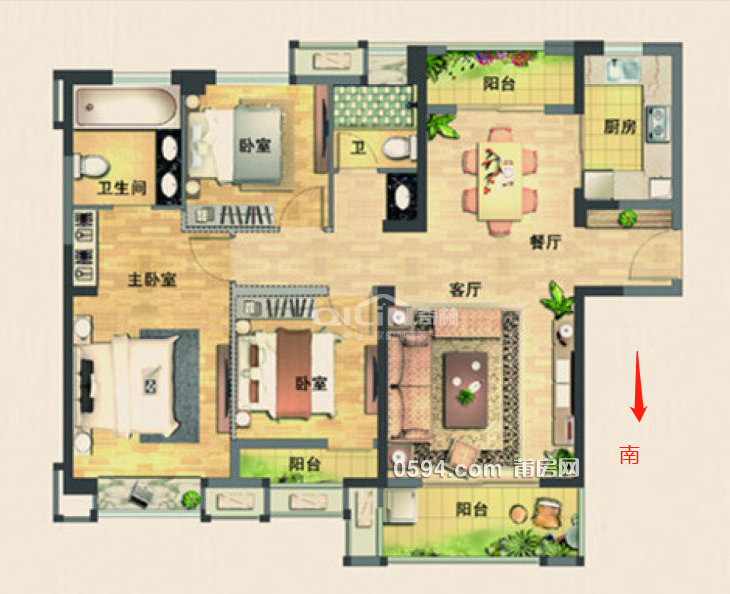 聯(lián)發(fā)君悅首府 一期的 中高層面北通透 拎包入住九華9年