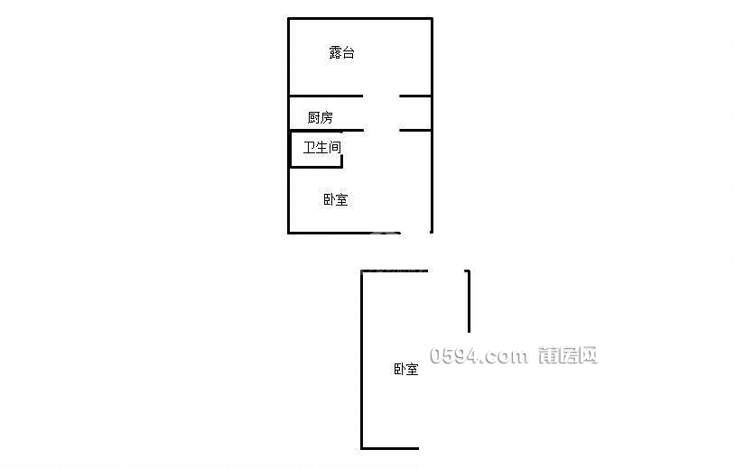 總價(jià)43萬豐美小區(qū)進(jìn)修附近樓梯框架2房帶露臺(tái)證滿2年