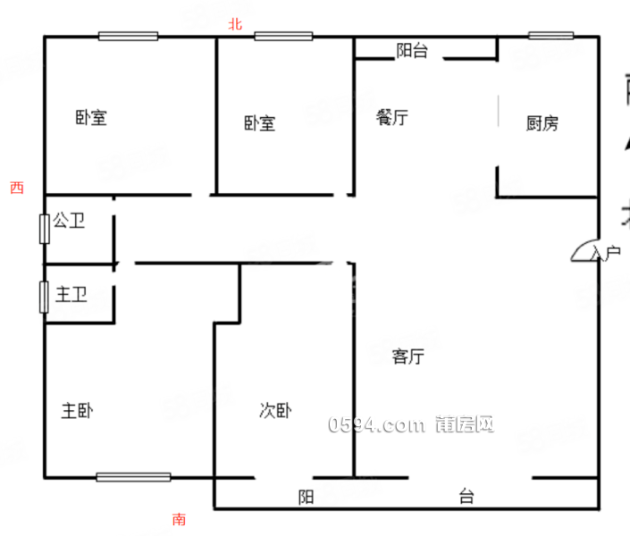 正榮財富中心 近醫(yī)院 南北通透 電梯房 雙衛(wèi)生間 裝修好