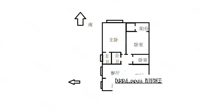 市中心電梯房雙洋環(huán)球廣場 裝修好 交通便捷雙衛(wèi)格局正