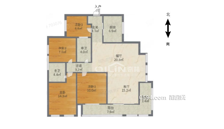 新出！綬溪公園旁 歐氏領秀 改善4房 精裝拎包入住 拎包入住