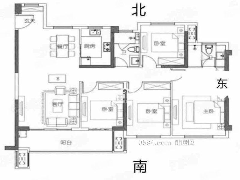 保利香檳公館 4室2廳 企業(yè)力薦 好房誠意出售