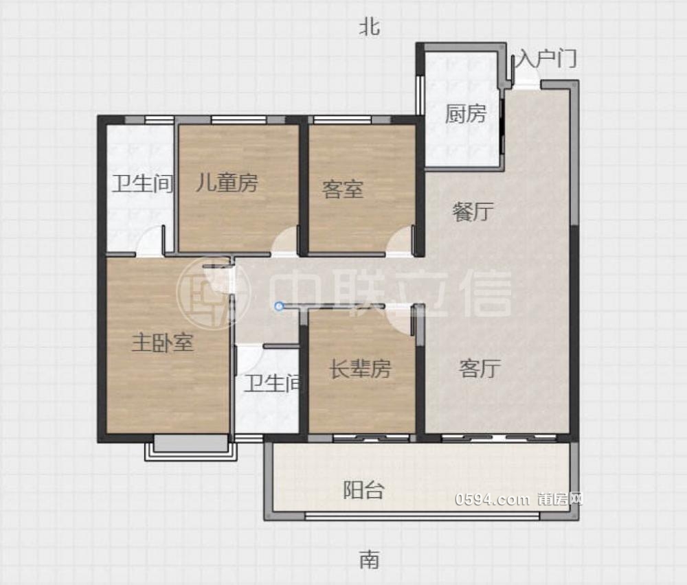 虧本50萬?。?！中南瓏禧臺 精裝3房未入住  高層光線好