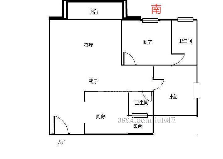 恒大御景半島旁 泗水雅居 毛坯3房 采光好 出入方便