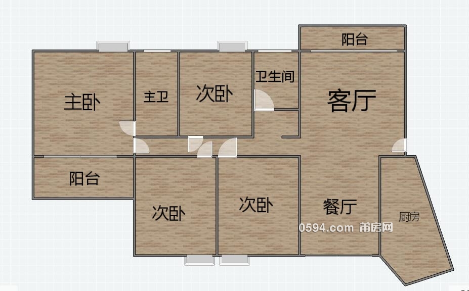 急租 駿隆水木春華 大4房南北通透可商住 高層三面采光