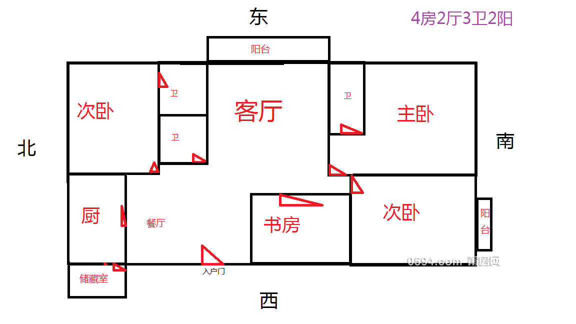 飛旋小區(qū) 3房2廳2衛(wèi) 中檔裝修 家具家電齊全 租2000