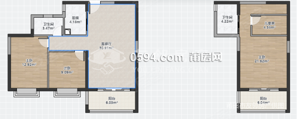 超D總價可談精裝四房拎包入住正榮府送30平富力尚悅居張鎮(zhèn)