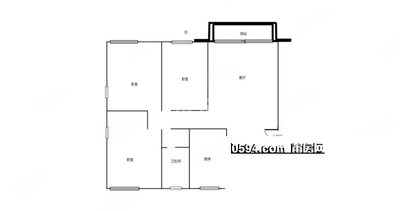 龍德井小區(qū) 高樓層采光充足 有電梯 南向采光好 板樓 小三居