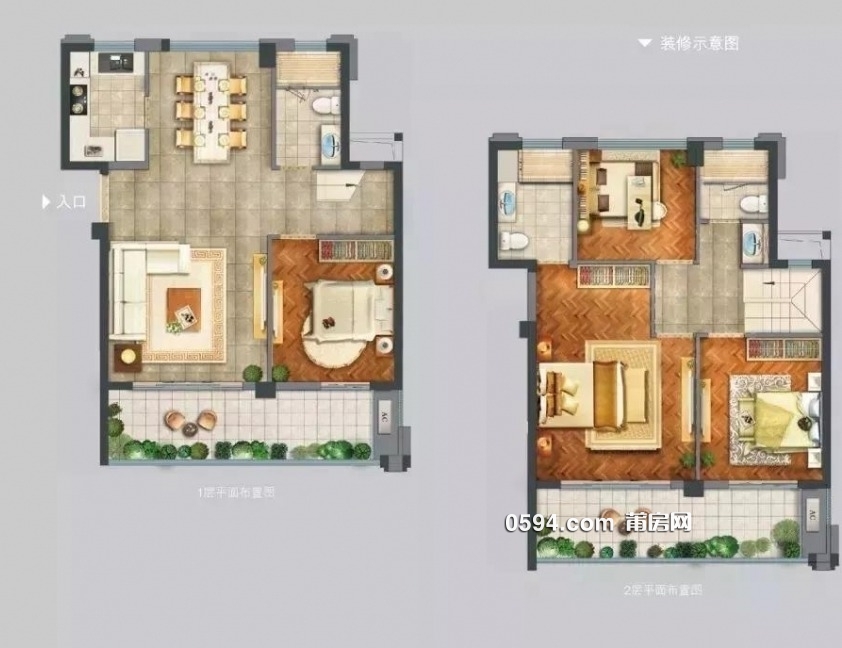 陽光城檀悅 樓中樓 4房2廳3衛(wèi) 賣13501