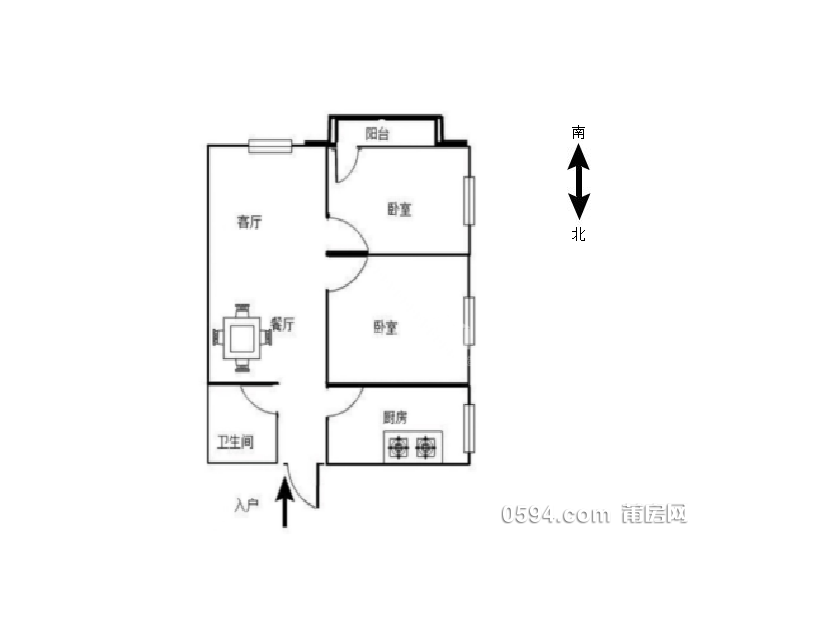 整租 馨宜新天地旁 南郊三潭小區(qū) 2房 精裝 拎包入住