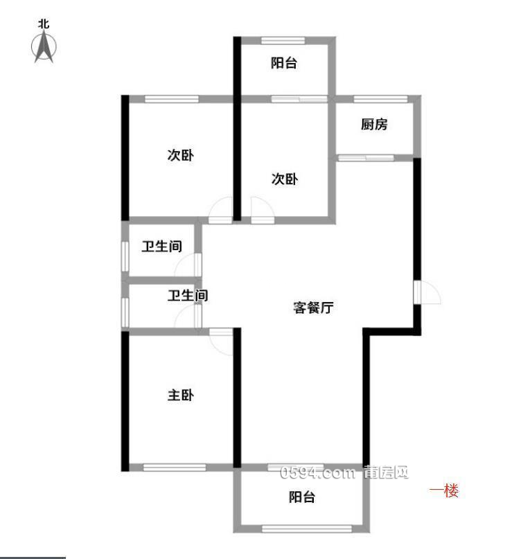 鳳達(dá)鳳凰城 5居室毛坯樓中樓 帶小露臺(tái) 總價(jià)360萬誠(chéng)心賣