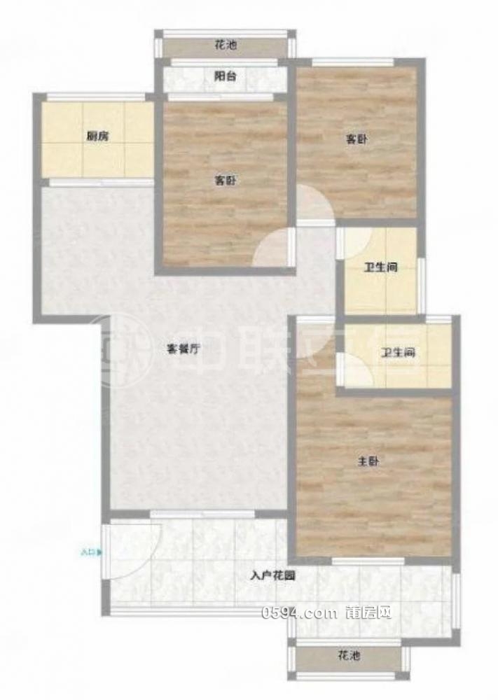 淺水灣陶源 精裝3房 中層南北通透 低總價143萬拎包入住