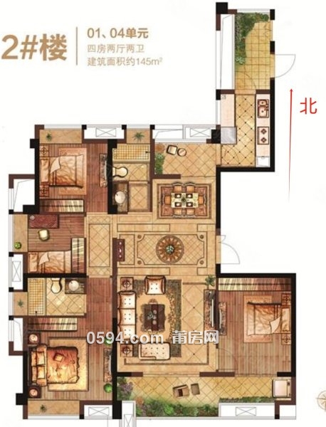 屋況9.9新精裝修南北東戶型 保利臻悅旁現(xiàn)房保利香檳國際