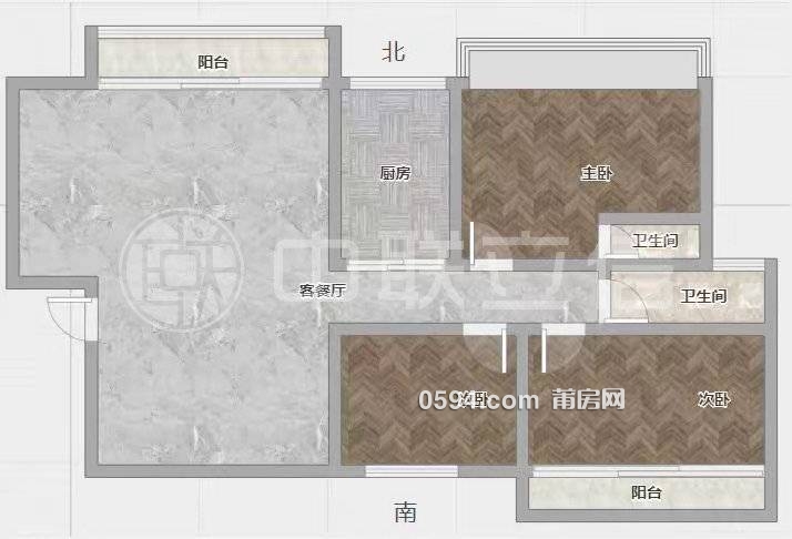 麟峰中山 正榮時(shí)代華府 普裝三房 南北通透 前后陽(yáng)臺(tái)隨時(shí)看