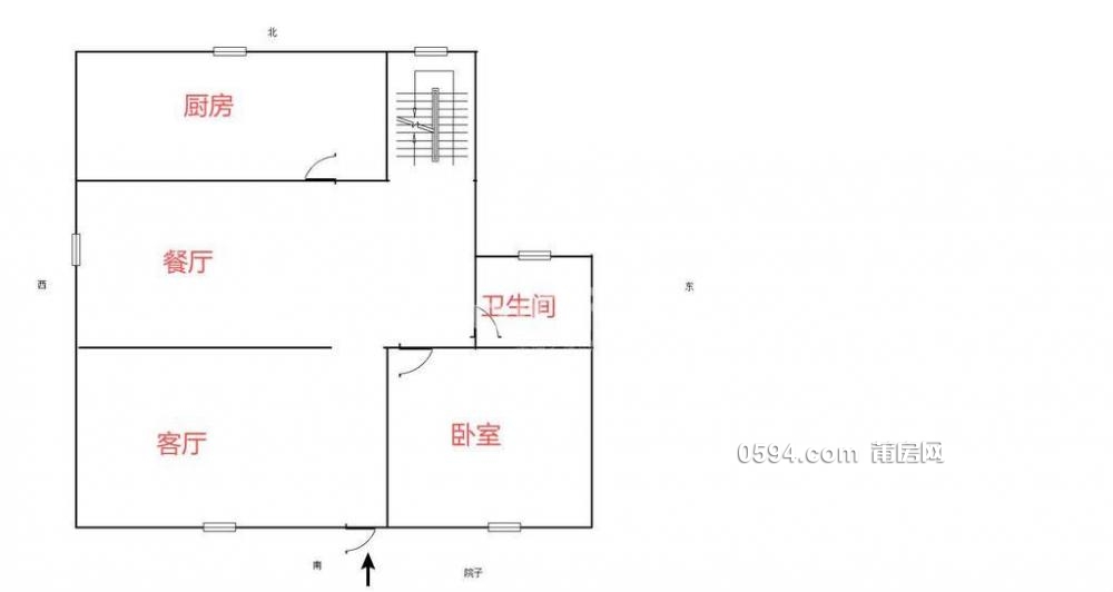 市中心莆田學院門口九洲別墅帶院子可貸款150萬兩證齊全