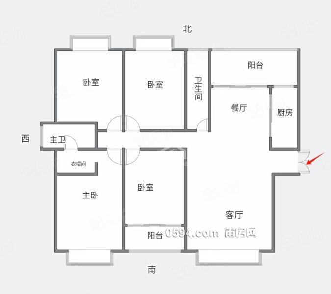 單價9xxx 證滿二 萬達(dá)幸福家園 邊套南北通透 四房雙陽臺