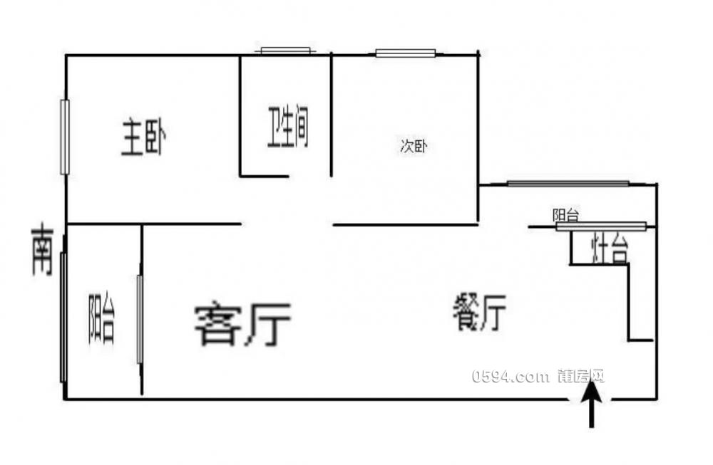 駿隆云上居 電梯高層2房 市二小 市檢察院 龍橋市場市政府旁