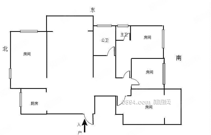 九年教育免接送城南品質小區(qū)正榮御品蘭灣南北東毛坯大四