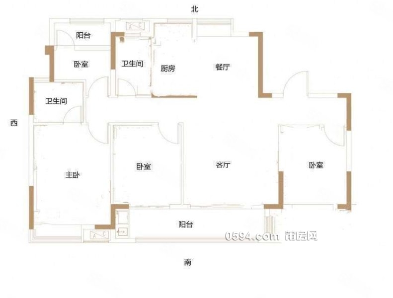 梅峰中山 頭排湖景房大唐玉湖印象精裝四房一梯一戶南北