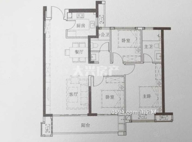 急賣 出價就賣 無車位 建發(fā)央著中層三房 梅峰中山鄰