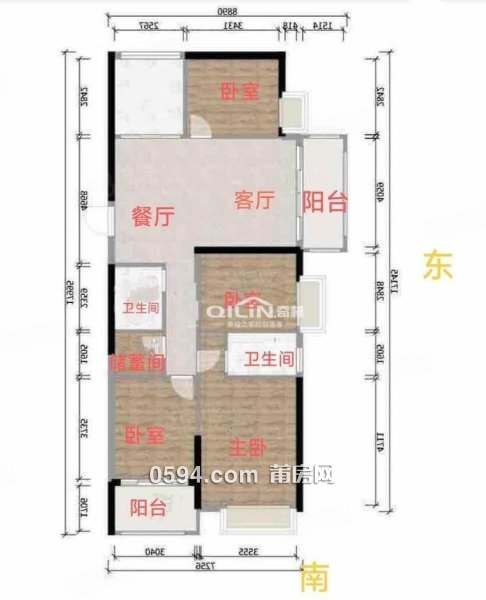 萬科城御園七期 電梯房 精裝修 141平 南北通透 樓層好