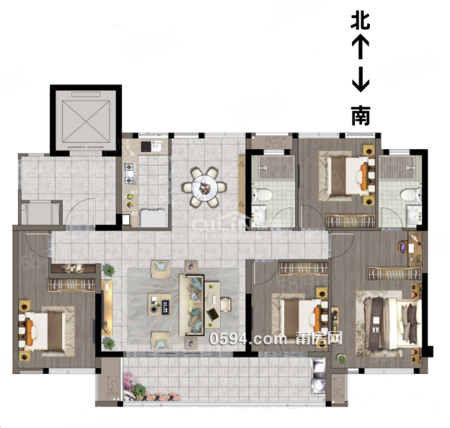   ！單價1.4萬買建發(fā)央著旁聯(lián)發(fā)禧悅143四房客廳雙陽臺