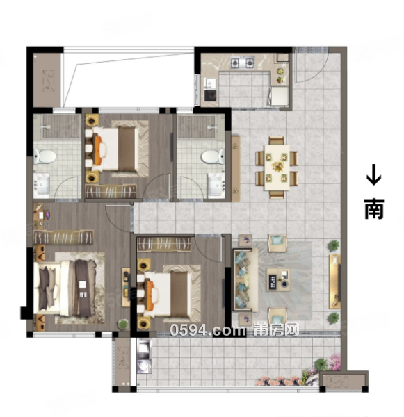   ！單價(jià)1.5買大唐玉湖旁聯(lián)發(fā)禧悅113平三房兩廳中層