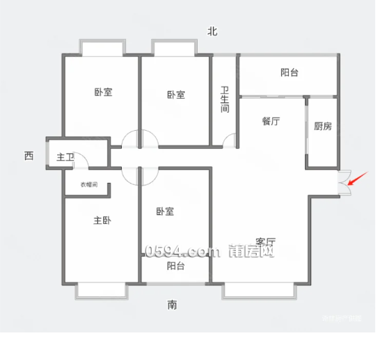 霞林學(xué)生傍 幸福家園4房2廳2衛(wèi)  中層打161大面積