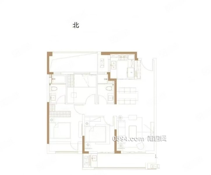 大唐玉湖高層精裝三房全新未入住