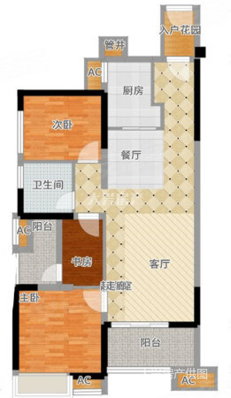 全新未住 低總價(jià)136.8萬(wàn)高層溪景精裝三房 萬(wàn)科城二期急售