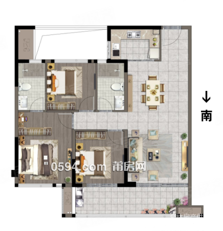 朝南 聯(lián)發(fā)保利禧悅 3室2廳 113平 誠心出售 價(jià)格可議