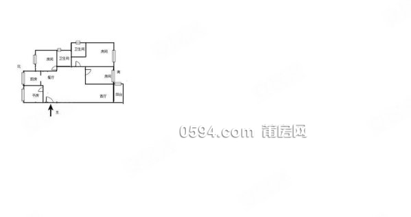 綬溪對面急售 價格好商量 萬輝國際城 精裝4室2廳2衛(wèi)