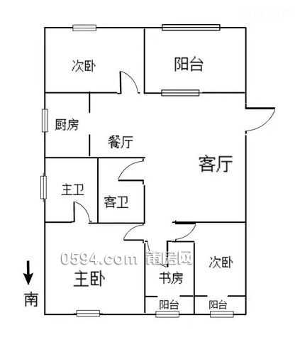 秀水華庭--城東電梯四房二廳精裝--雙證滿二南北通僅9578元