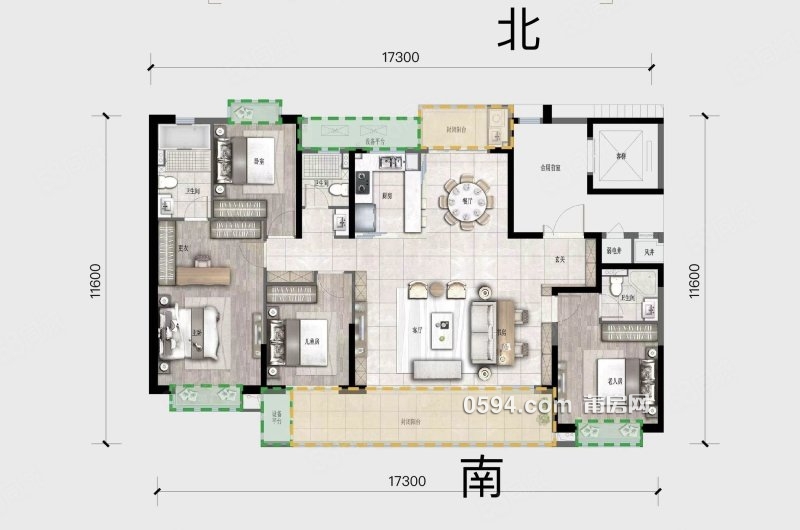 莆田萬達正對面 南北通透 4室2廳 企業(yè)力薦 好房誠意出售