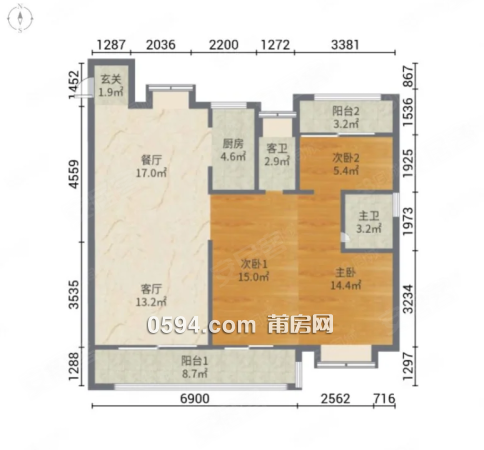 急售 建發(fā)央著 南北東 梅峰中山 高層次新房 毛坯自主裝修