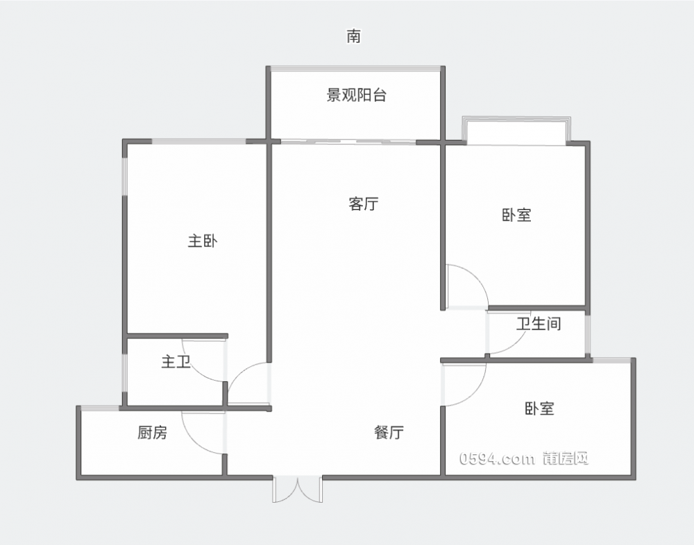 撿漏啦聯(lián)發(fā)君領(lǐng)蘭溪3房2廳2衛(wèi)96平好樓層毛坯單價13998元/平