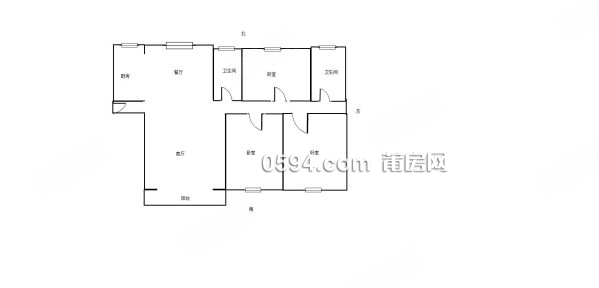 莆田二中旁邊精裝3房南北通透戶型很棒 聯(lián)發(fā)君悅  誠意