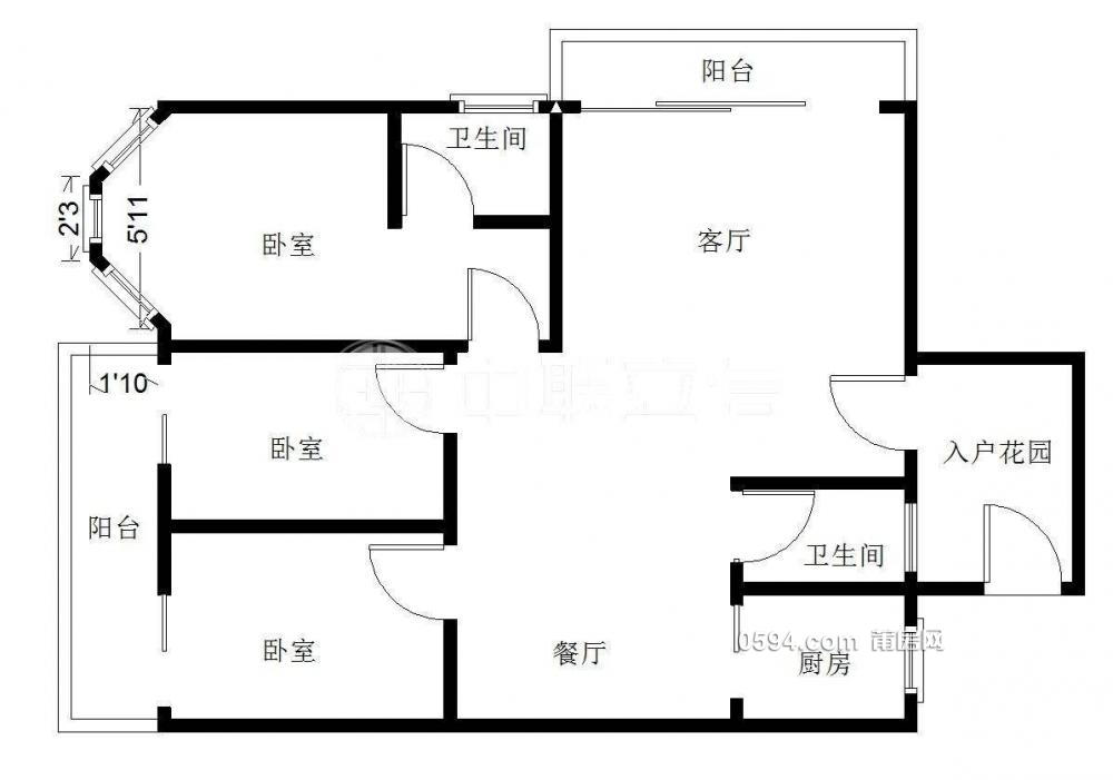 后度小區(qū) 滿二 中高層毛坯套房 價(jià)格有空間