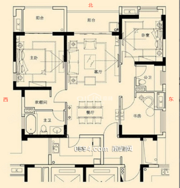 玉湖旁 低于行情價(jià)急售好房 萬科城一期溪園 南北通透