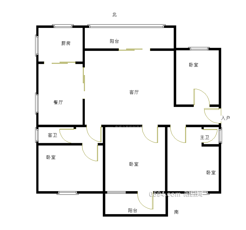 月塘社區(qū)新季路 中層精裝4居室 單價(jià)僅5916元 誠心賣