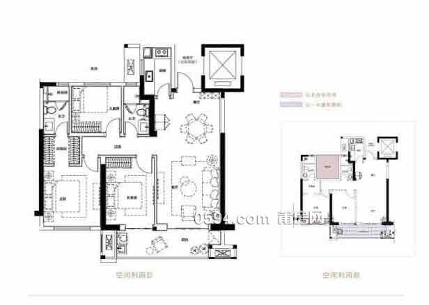 保利城林語溪 3房2廳2衛(wèi) 中檔裝修 租2000