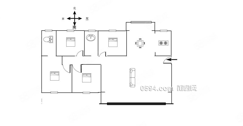 價(jià)格空間大 建發(fā)和鳴蘭溪 精裝未入住4房 萬達(dá)廣場(chǎng)附近