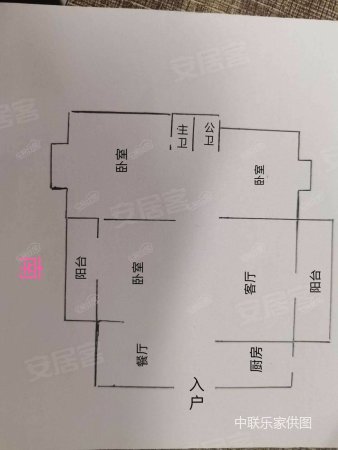 萬(wàn)達(dá)全新精裝三房  南北通透12000一平